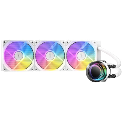 Antec Vortex Lum 360 ARGB White AIO Liquid Cooler - 280W TDP Antec Vortex Lum 360 ARGB White AIO Liquid Cooler - 280W TDP